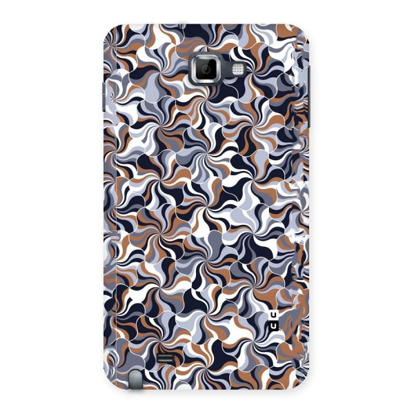 Multicolor Swirls Back Case for Galaxy Note