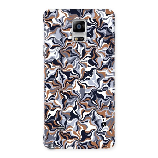 Multicolor Swirls Back Case for Galaxy Note 4