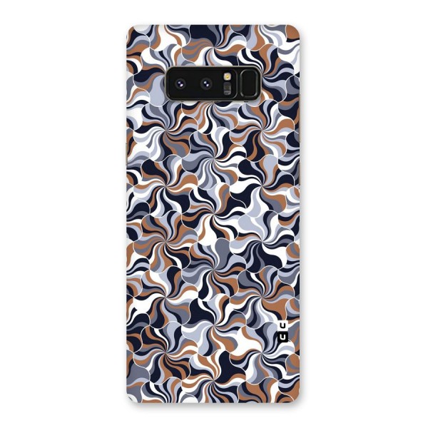 Multicolor Swirls Back Case for Galaxy Note 8