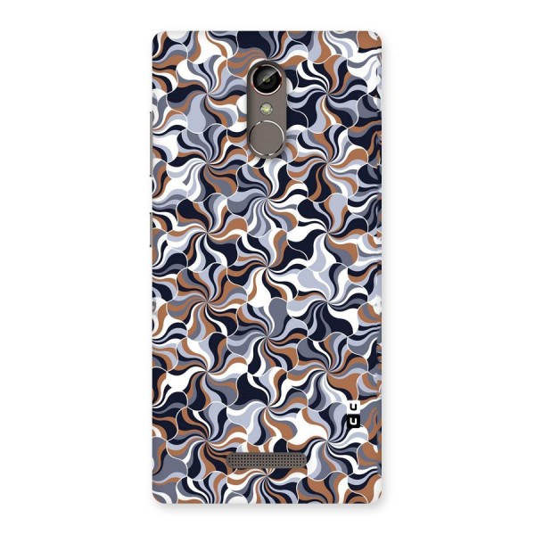 Multicolor Swirls Back Case for Gionee S6s