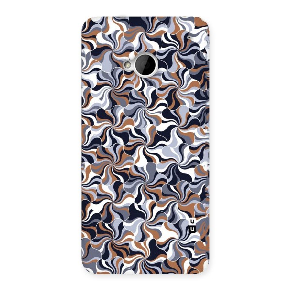 Multicolor Swirls Back Case for HTC One M7