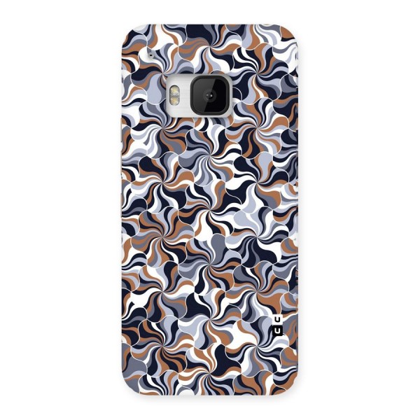 Multicolor Swirls Back Case for HTC One M9