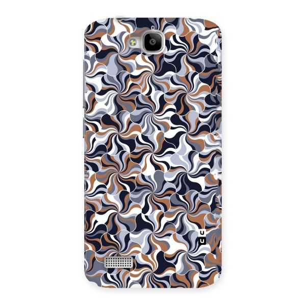 Multicolor Swirls Back Case for Honor Holly
