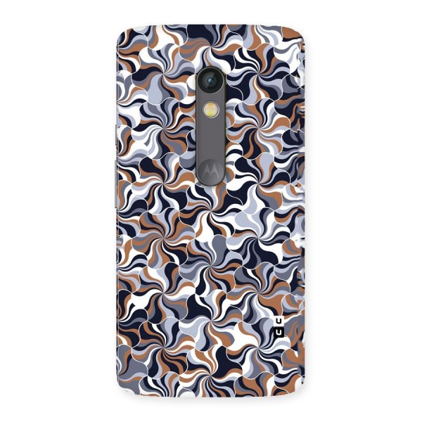 Multicolor Swirls Back Case for Moto X Play
