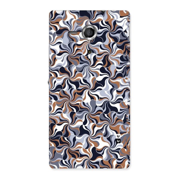 Multicolor Swirls Back Case for Sony Xperia SP