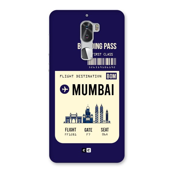 Mumbai Boarding Pass Back Case for Coolpad Cool 1