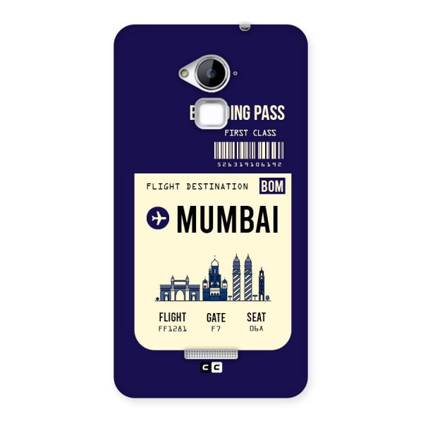 Mumbai Boarding Pass Back Case for Coolpad Note 3