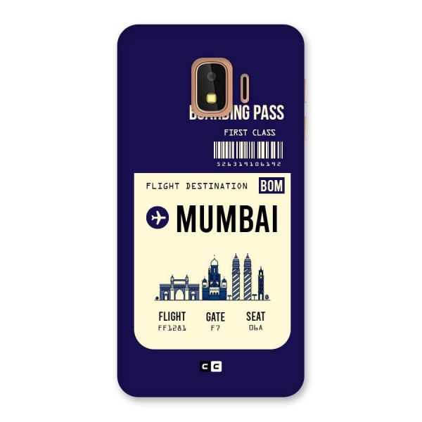 Mumbai Boarding Pass Back Case for Galaxy J2 Core