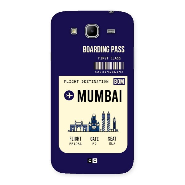 Mumbai Boarding Pass Back Case for Galaxy Mega 5.8