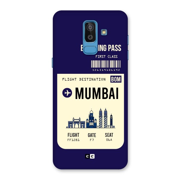 Mumbai Boarding Pass Back Case for Galaxy On8 (2018)