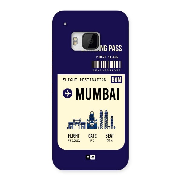 Mumbai Boarding Pass Back Case for HTC One M9
