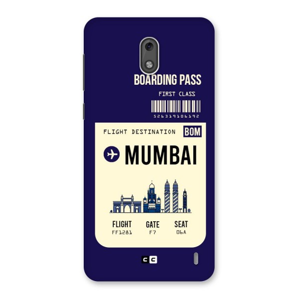 Mumbai Boarding Pass Back Case for Nokia 2
