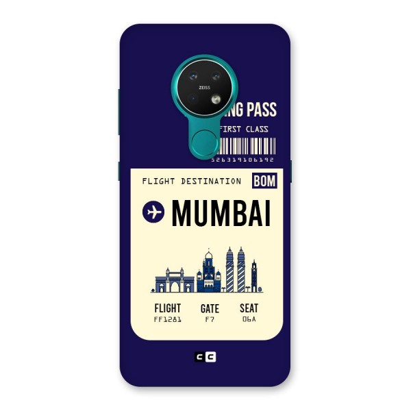 Mumbai Boarding Pass Back Case for Nokia 7.2