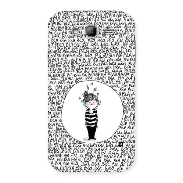 Music And Bla Bla Back Case for Galaxy Grand Neo Plus