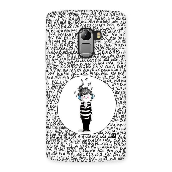 Music And Bla Bla Back Case for Lenovo K4 Note
