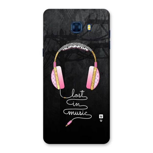 Music Lost Back Case for Galaxy C7 Pro