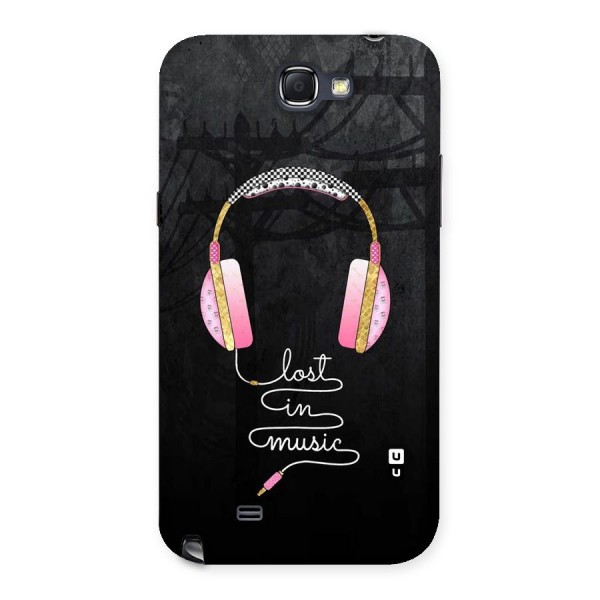 Music Lost Back Case for Galaxy Note 2