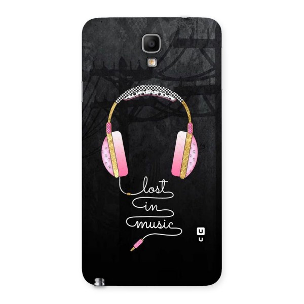 Music Lost Back Case for Galaxy Note 3 Neo