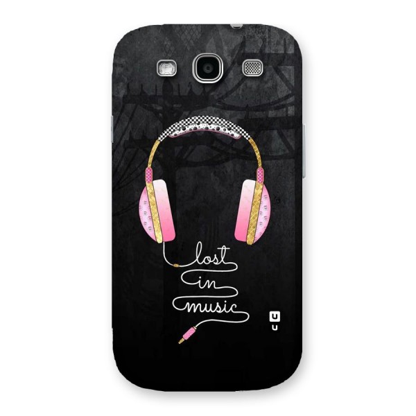 Music Lost Back Case for Galaxy S3 Neo