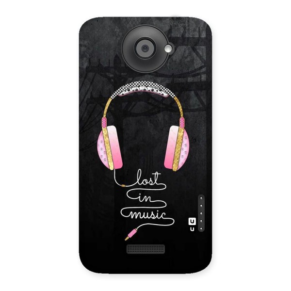 Music Lost Back Case for HTC One X