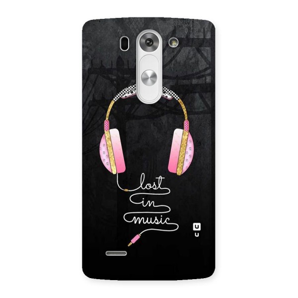 Music Lost Back Case for LG G3 Beat