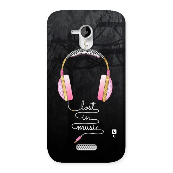 Music Lost Back Case for Micromax Canvas HD A116