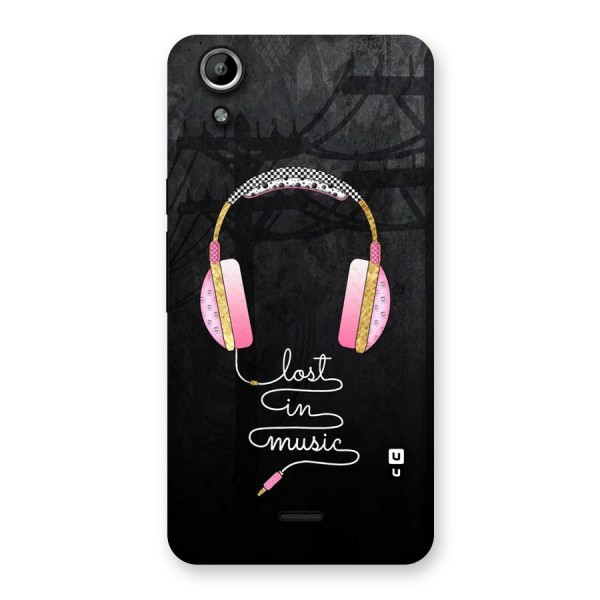 Music Lost Back Case for Micromax Canvas Selfie Lens Q345