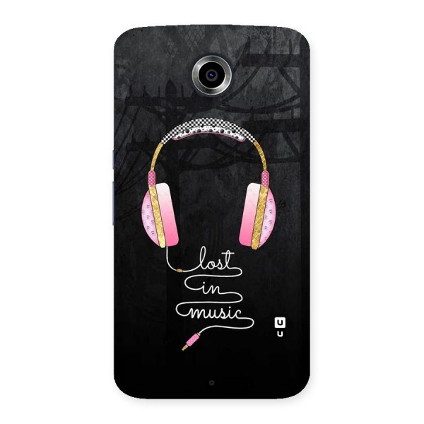 Music Lost Back Case for Nexsus 6
