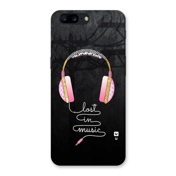Music Lost Back Case for OnePlus 5