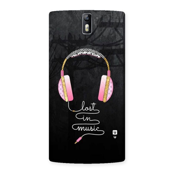 Music Lost Back Case for One Plus One