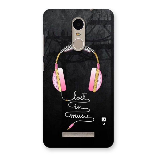 Music Lost Back Case for Xiaomi Redmi Note 3