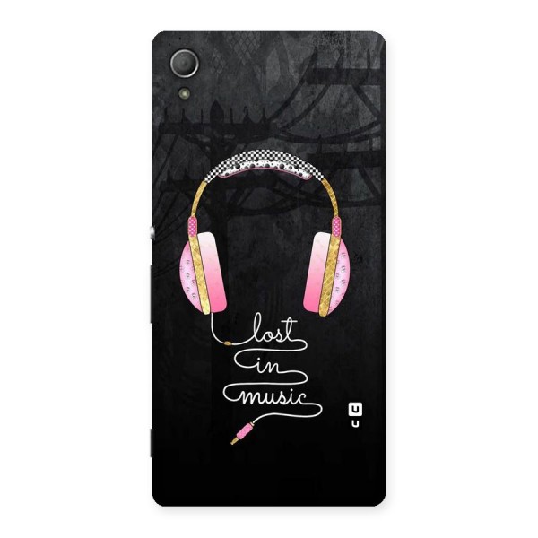 Music Lost Back Case for Xperia Z3 Plus