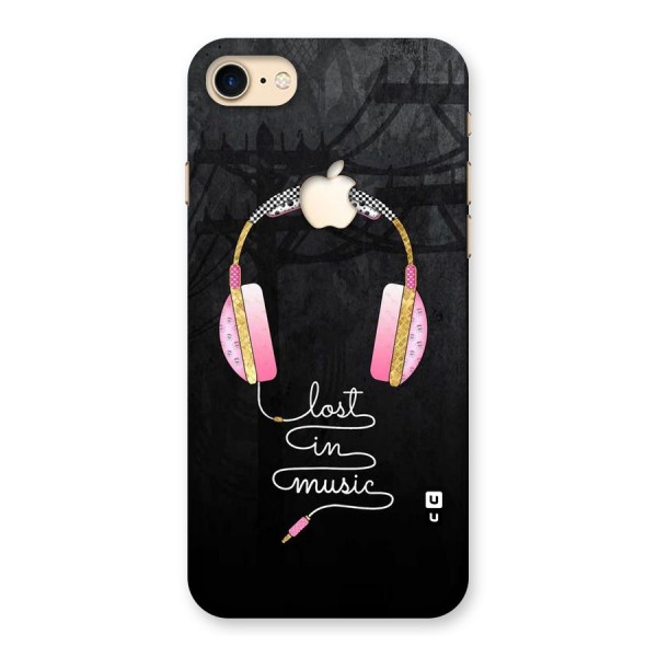 Music Lost Back Case for iPhone 7 Apple Cut