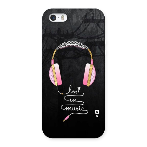 Music Lost Back Case for iPhone SE