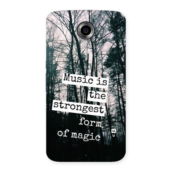 Music Magic Back Case for Nexsus 6