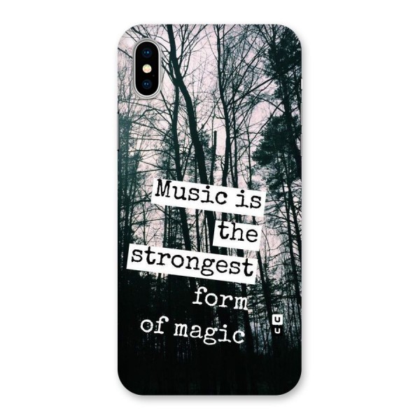 Music Magic Back Case for iPhone XS