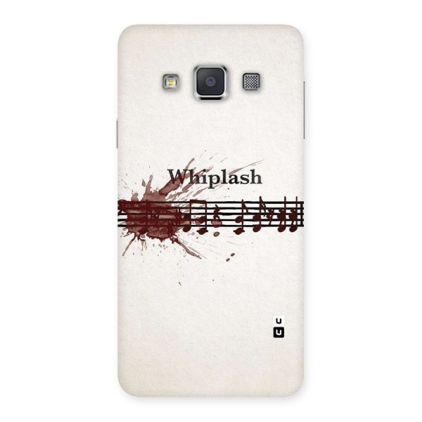 Music Notes Splash Back Case for Galaxy A3