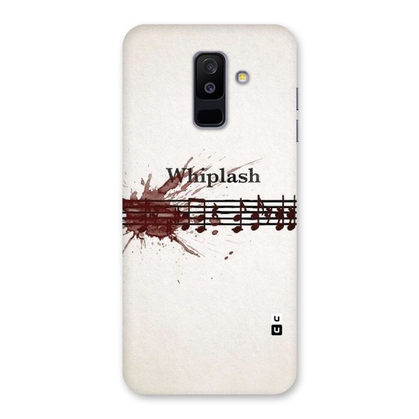 Music Notes Splash Back Case for Galaxy A6 Plus