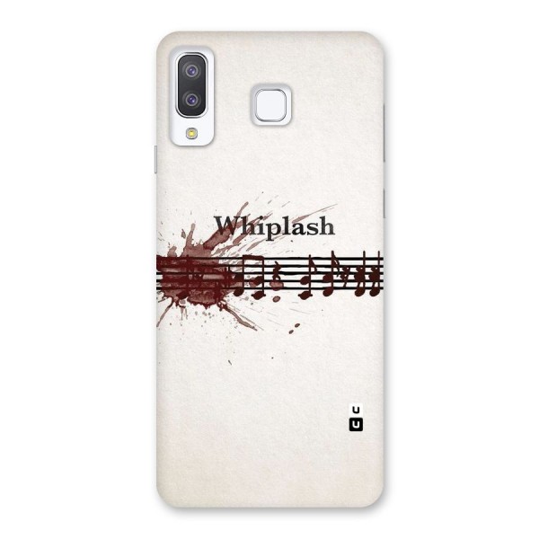 Music Notes Splash Back Case for Galaxy A8 Star