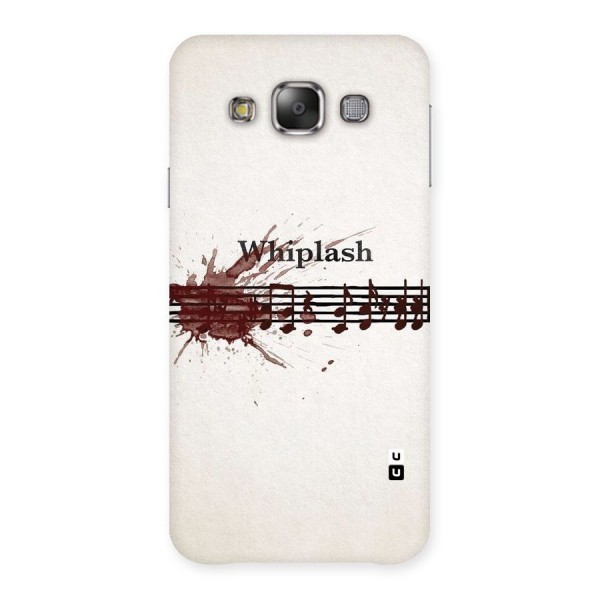 Music Notes Splash Back Case for Galaxy E7
