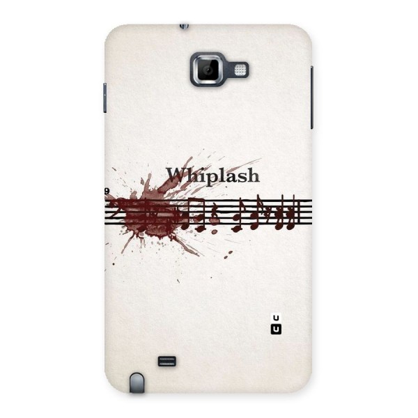Music Notes Splash Back Case for Galaxy Note