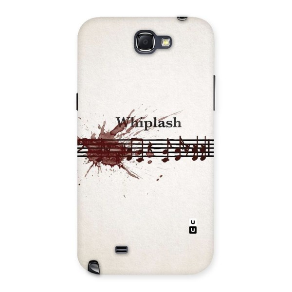 Music Notes Splash Back Case for Galaxy Note 2