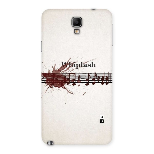Music Notes Splash Back Case for Galaxy Note 3 Neo