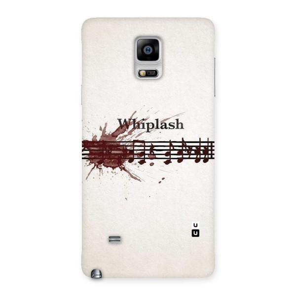 Music Notes Splash Back Case for Galaxy Note 4