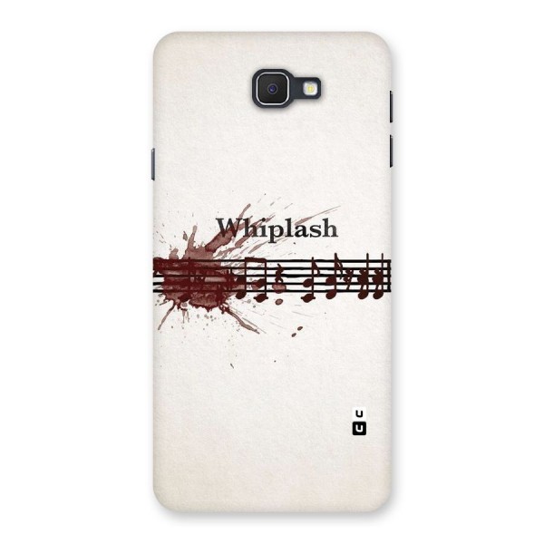 Music Notes Splash Back Case for Galaxy On7 2016