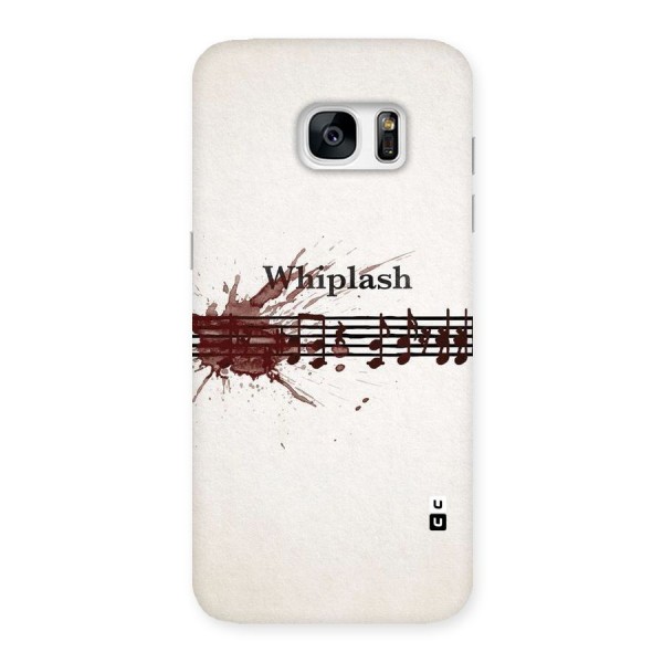 Music Notes Splash Back Case for Galaxy S7 Edge
