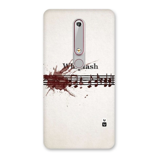 Music Notes Splash Back Case for Nokia 6.1