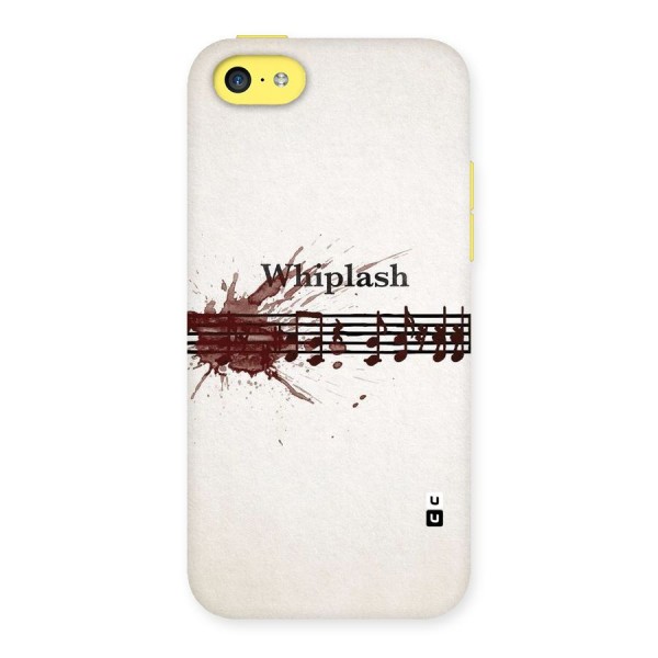 Music Notes Splash Back Case for iPhone 5C
