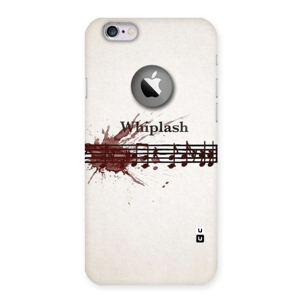 Music Notes Splash Back Case for iPhone 6 Logo Cut
