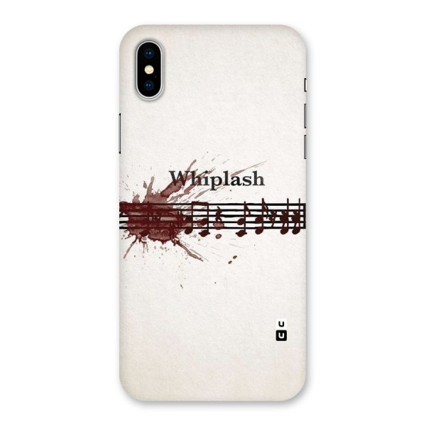 Music Notes Splash Back Case for iPhone X
